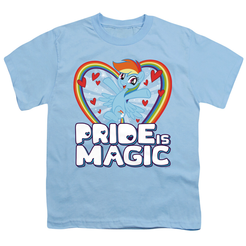 T shirt bambino My Little Pony Pride is Magic maglietta blu chiaro