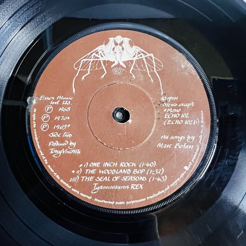T-rex Debora 7" Vinyl Record 4 Track Magni-Fly EP ECHO 102 - Picture 3 of 4