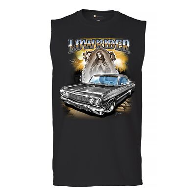 Original Lowrider Muscle Shirt Mexican-American LA Classic Cali Latino Men's