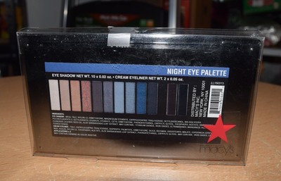 Macys Night Eye Palette 10 Eyeshadows + 2 Cream Eyeliners NEW!