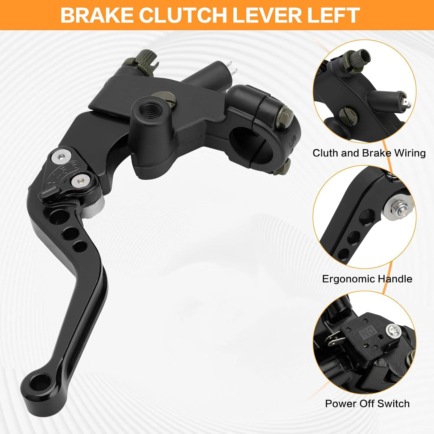 Brake Clutch Levers Master Cylinder Reservoir For Suzuki GS500F GSXR600 GSXR750