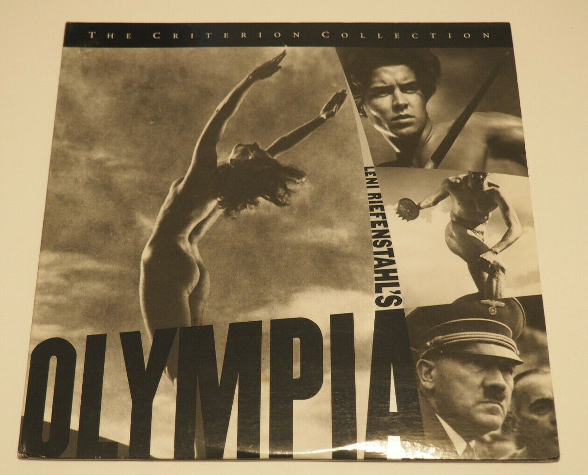 OLYMPIA Leni Riefenstahl CRITERION Laserdisc 2-disc gatefold