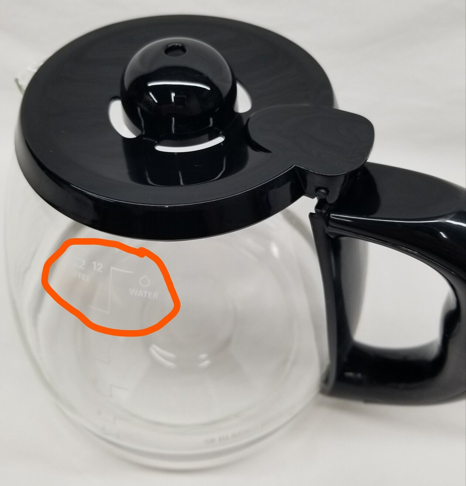 BLACK & DECKER 12 CUP COFFEE MAKER REPLACEMENT CARAFE CM1010B eBay