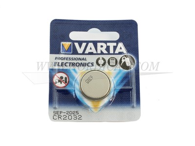 Volvo CR2032 Battery for Radio Remote - VARTA S60 (-09) S80 (-06) V70 (00-