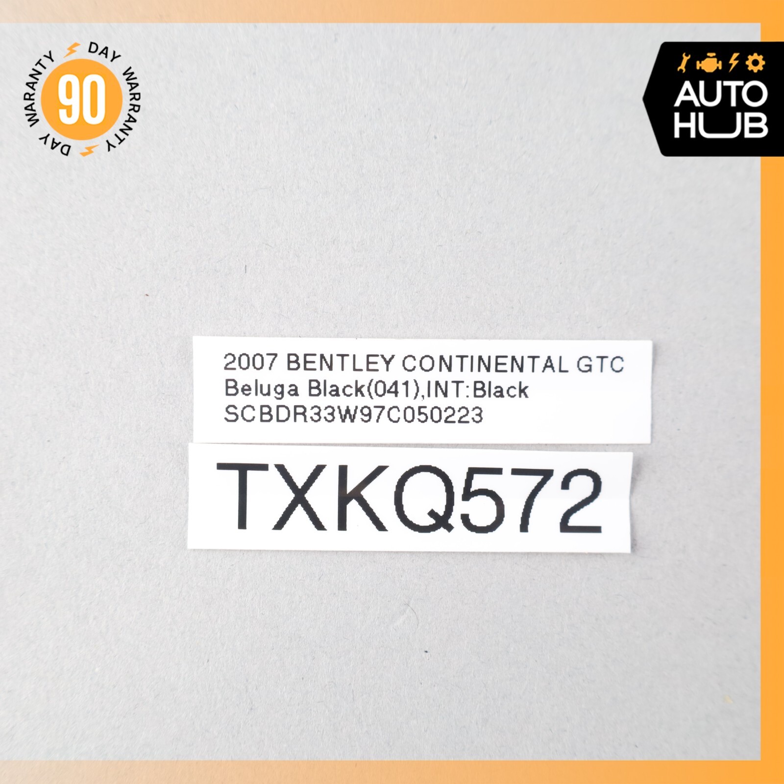 07-11 Bentley Continental GTC Front Right Side A-Pillar Trim Cover OEM 62k