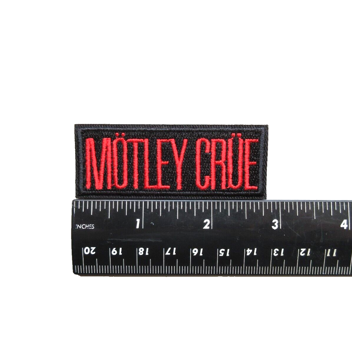 MOTLEY CRUE HEAVY METAL BAND MUSIC BATTLE VEST JACKET EMBROIDERED IRON ON PATCH