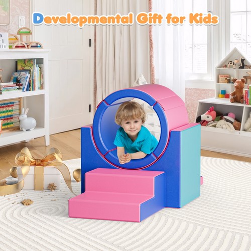5 Pieces Foam Climbing Blocks for Toddlers Motor Skills Indoor Exercise Toys - Picture 10 of 11