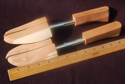 Árboles para zapatos - Puntera dividida - Madera de cedro - Talla mediana - Usado - Imagen 2 de 3