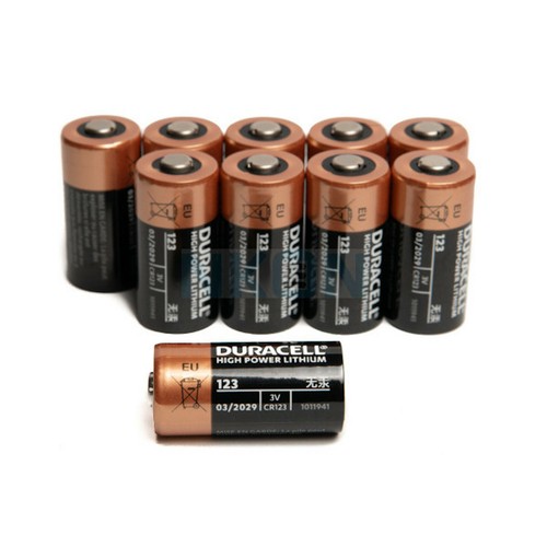 BATTERIA DURACELL CR123 CR123A 123 3V LITIO LITHIUM NO BLISTER - Imagen 2 de 2