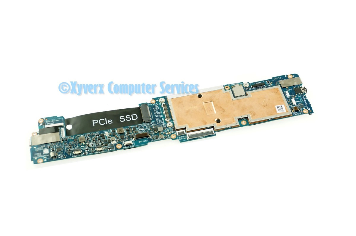 66YYK LA-D781P OEM DELL MOTHERBOARD INTEL I7-7Y75 16GB XPS