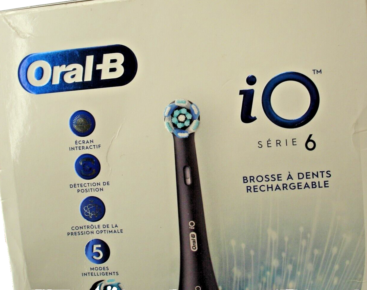 Oral-B iO 6 Series Electric Toothbrush - Black Lava for sale Oral-B iO 6 Series Electric Toothbrush - Black Lava for sale