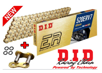 DID Kette ERV7 120 Glieder Schritt 520 X-RING RACING YAMAHA YZF R6 2020 2021
