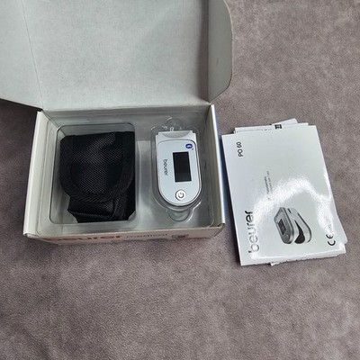 Beurer PO60 Bluetooth Finger Pulsoximeter SpO2 Sauerstoff Pulsmesser App