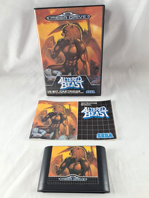 Sega Mega Drive Spiel - ALTERED BEAST - PAL - CIB -Komplett