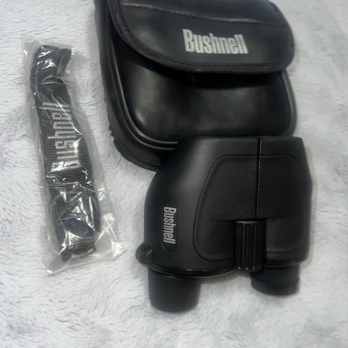 Bushnell PowerView Binoculars 10 x 25, Rare & Hard to Find.! Missing One Cap - Picture 2 of 6