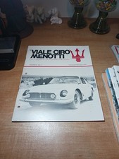 Viale Ciro Menotti Maserati Magazine Jan / Feb 1981 Like New Vol. 5 No. 1