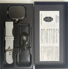 GTS 4 Pro Sports Bluetooth Smart Watch, Gray, Brand New Open Box