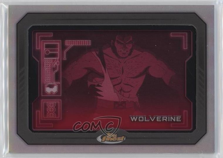 2025 Topps Finest X-Men '97 Sentinels Scan Wolverine #SS-8 9et