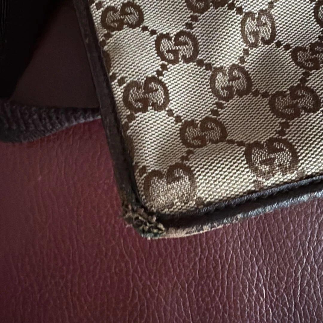 GUCCI Pre-Owned Gg Pattern Canvas Shoulder Bag — image 6