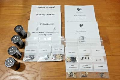 Kenwood model 600 rebuild restoration recap service kit repair