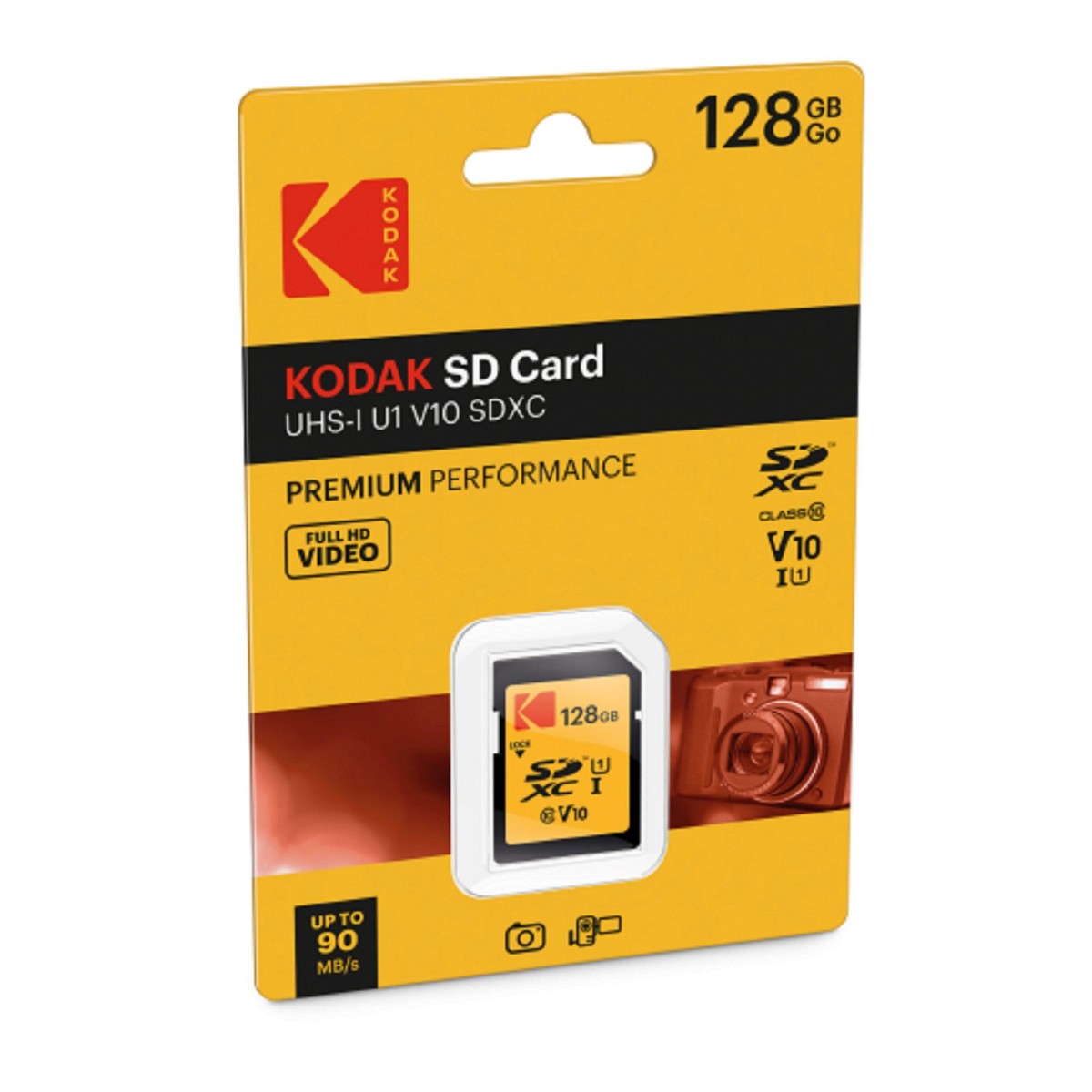 Kodak PixPro FZ55 Pink Camera Bundle with 128GB SD Card and Case