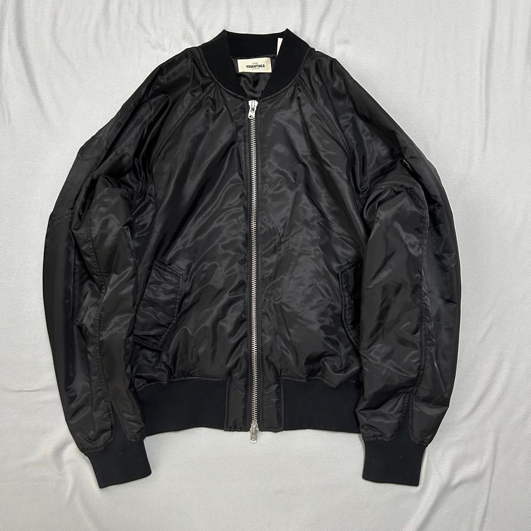 Fog Essentials Bomber Jacket Initial Rare, Men’s … - image 3