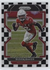 2021 Panini Prizm Black & White Checker Prizm Budda Baker #80 2jq