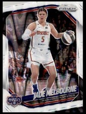 2025 Panini Prizm WNBA #128 Jade Melbourne White Seismic Prizms