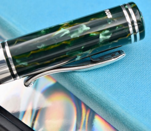 VISCONTI Pen Plus Limited Edition 90 Füllfederhalter mit grünem Michelangelo Zelluloid - Bild 13 von 23