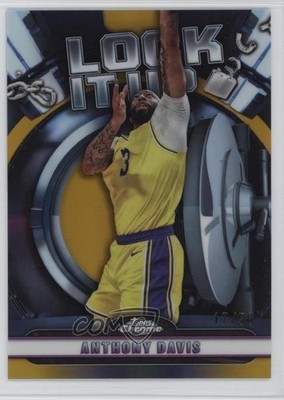2024-25 Topps Chrome Lock It Up Gold Refractor 17/50 Anthony Davis #LIU-4 1js2
