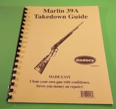 TAKEDOWN MANUAL GUIDE MARLIN 39A LEVER ACTION RIFLE, step by step (60 ...