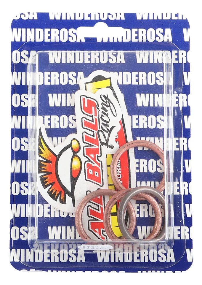 Vertex Exhaust Gasket Kit 823021 for Yamaha FZ600 86-88 FZR750 87-88 Foto 3 de 3