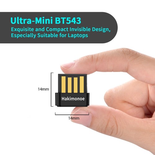 Mini USB Bluetooth 5.4 Adapter for Laptop PC, Wireless Transmitter Dongle for... - Picture 8 of 9