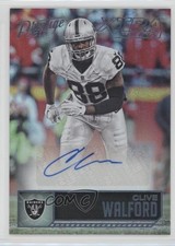 2016 Panini Prestige Xtra Points Platinum 1/10 Clive Walford #25 Auto 1k5