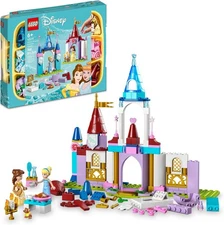 LEGO Disney Princess Creative Castles 43219​, Toy Castle Playset with Belle... 