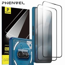 Oleophobic Tempered Glass Screen Protector for NOTHING PHONE 3A   9H Hardness, A