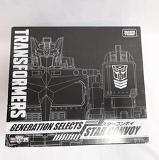 Takara Tomy Transformers Generation Selects Star Convoy Figure Excellent Boxed