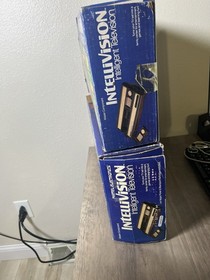 2 Intellivision Consoles in box w Huge Game Lot (READ DESCRIPTION)