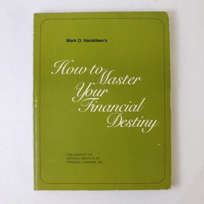 Vintage How to Master Your Financial Destiny Mark O Haroldsen 1981 Paperback