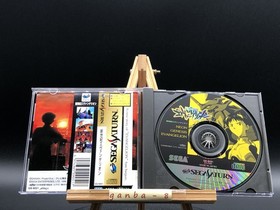 Shinseiki Evangelion w/spine (Sega Saturn,1996) from japan