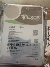 Seagate Exos X20 20TB 7200RPM SAS 12Gb/s 256MB 3.5in Internal HDD ST20000NM003D