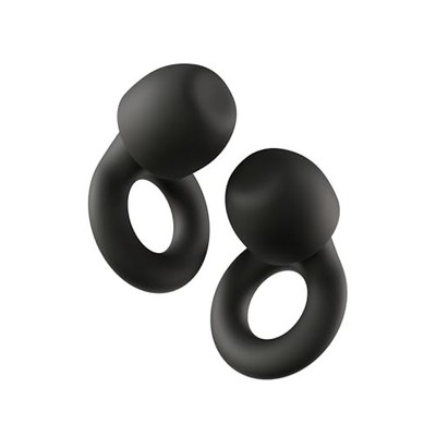 Loop Quiet 2 Black Earplugs for Sleep, Focus, Travel & Noise Sensitivity 24dB