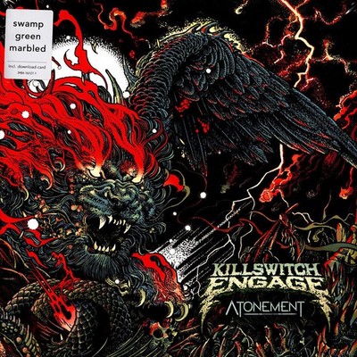 Killswitch Engage - Atonement Ri Swamp Green Marbled  (2024 - EU - Original)