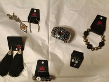 New PAPARAZZI Earrings Bracelets  Necklace 7 Pc Lot