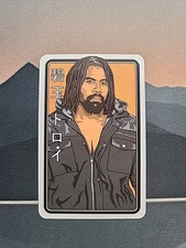 2024 JASPER TROY #53 Rising Stars Of Wrestling Trading Card Rare Art Card NXT🔥