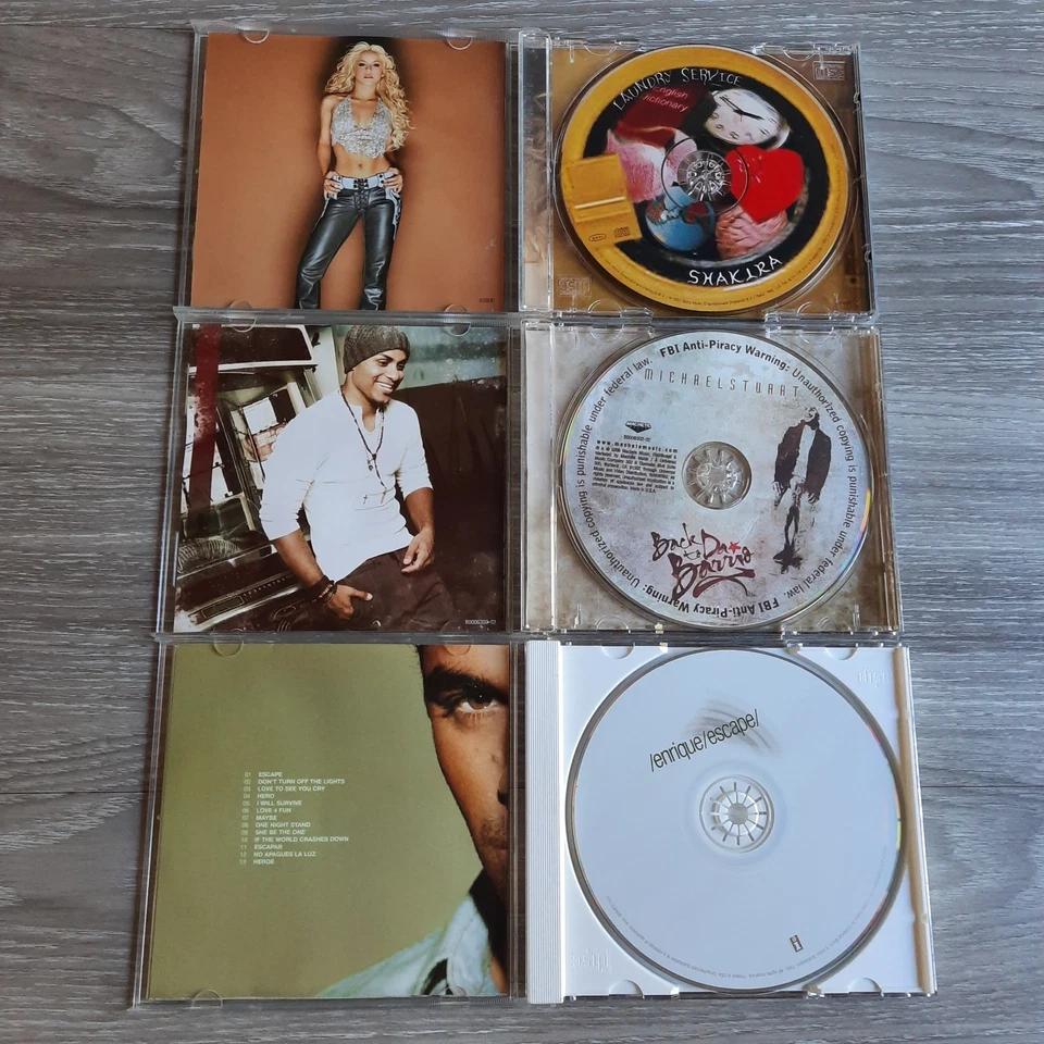 Latin Artists CD Lot of 14 – Latin Pop Salsa – Laundry Service, Mi Tierra Foto 4 de 4