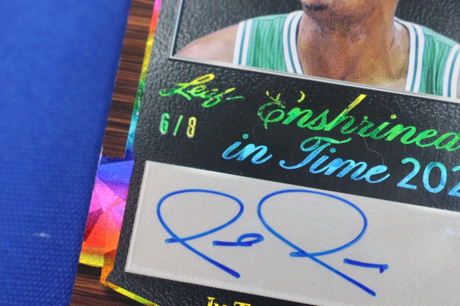 2024 Leaf Game Used Dual Auto Card PAUL PIERCE & TONI KUKOC 2-Sided /8 Autograph view 6