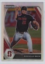 2021 Panini Prizm Draft Picks Silver Prizm Brendan Beck #PDP55 17zr