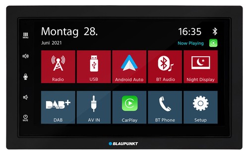Blaupunkt Lenkrad Bluetooth DAB 2DIN USB Autoradio für VW Golf 4 Polo Passat ISO - Bild 2 von 11