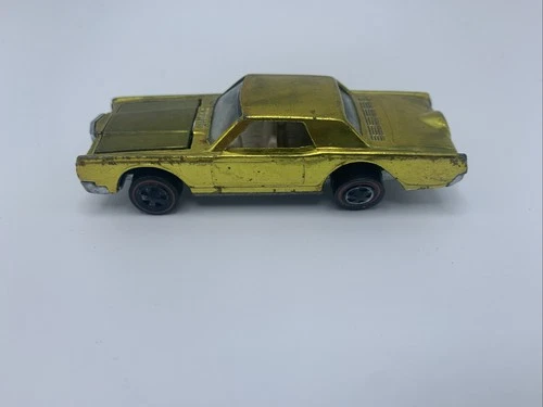 1969 CUSTOM CONTINENTAL GOLD HOT WHEELS REDLINE ORIGINAL